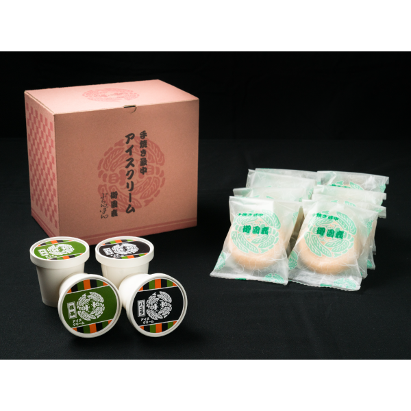 ぷらんぼん　御園座手焼き最中あいす８組セット