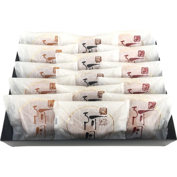 京阿月　阿月・栗阿月詰合せ15個入　AK-15