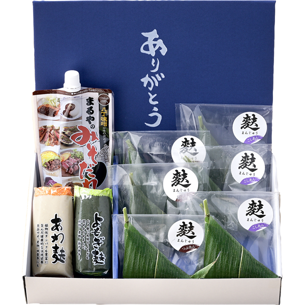 麩屋万商店　笹巻麩まんじゅうと生麩の　～ありがとうセット～