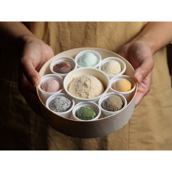 高級和栗モンブラン専門店　いも栗カボチャ　絢爛　百万石ジェラート