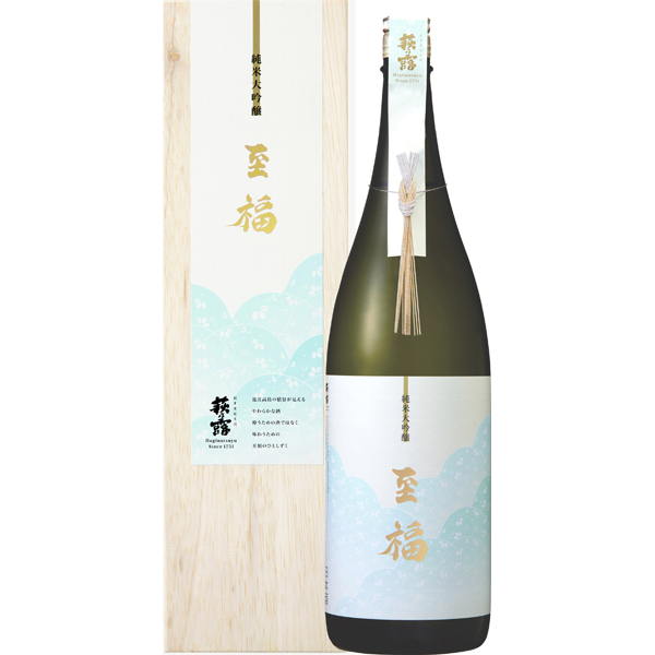 福井弥平商店　萩乃露 純米大吟醸 至福 1.8L