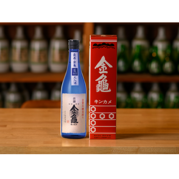 岡村本家　長寿金亀藍４０　火入　720ml