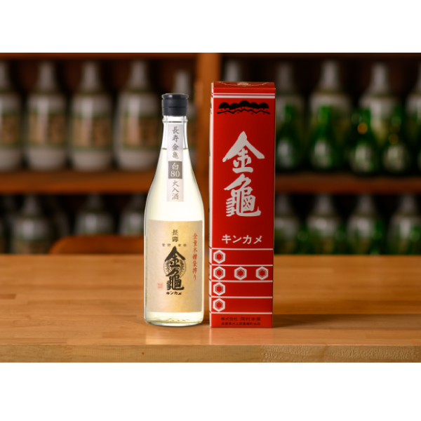 岡村本家　長寿金亀白8０　火入　720ml