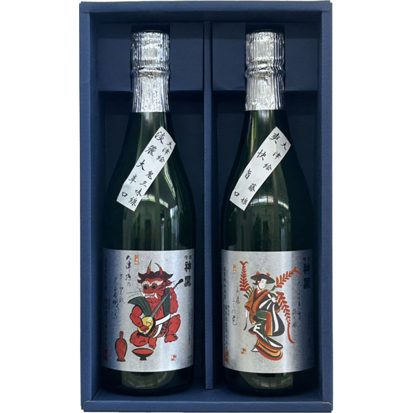 藤本酒造　神開　大津絵詰合　ＯＦ-1