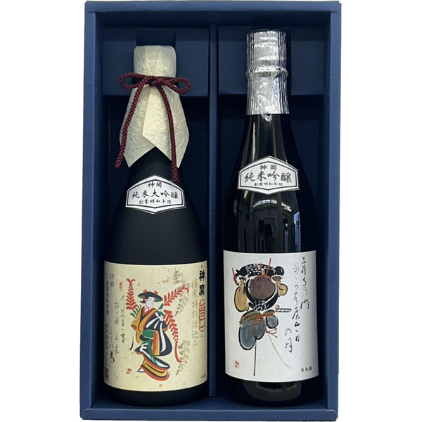 藤本酒造　神開　大津絵詰合　ＢＦ-1