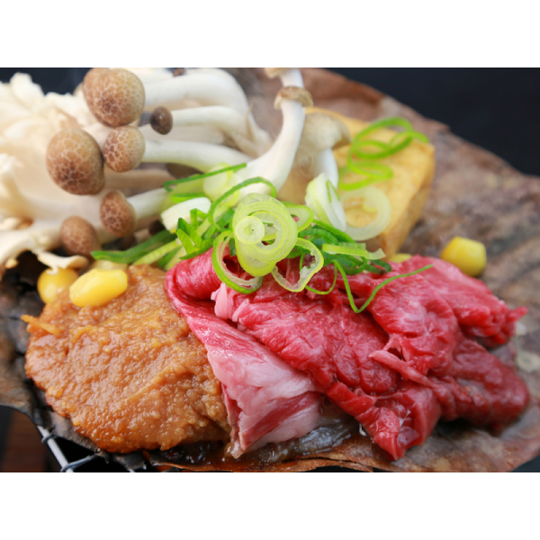 肉のひぐち　飛騨牛朴葉味噌セット