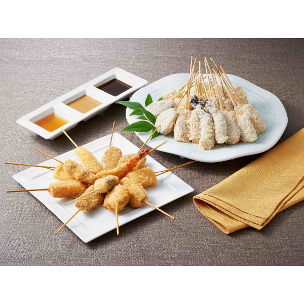 神戸ファインフーズ　神戸ハイカラさんの「串揚げセット」　Ｃ５