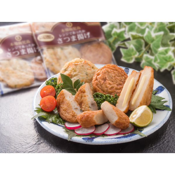 松野下蒲鉾　冷凍レンジであったかさつま揚げ　RP176