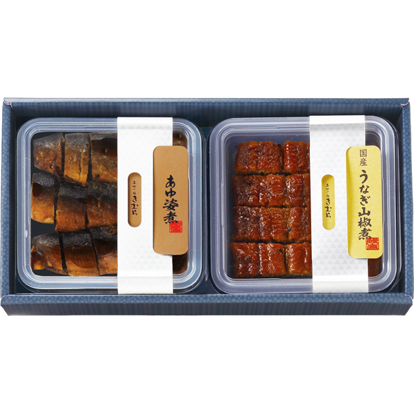 木村水産　あゆの姿煮（切身）・うなぎ山椒煮詰合せ　ＵＡ２３