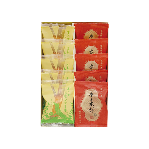 菓匠禄兵衛　オトナレモンケーキと本之木餅詰合せ　HLM