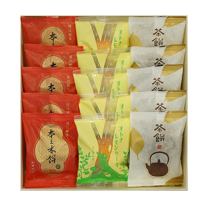 菓匠禄兵衛　本之木餅、オトナレモンケーキ、茶餅詰合せ　HMLC