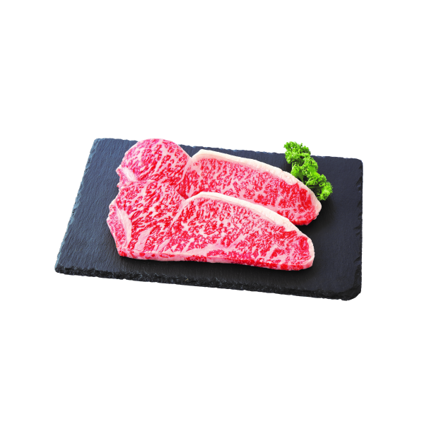 国産　あじわい牛ロースステーキ(交雑種)170ｇ×2枚