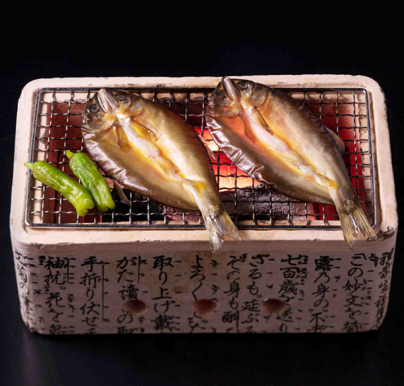 鵜舞屋　鮎一夜干し５尾　Ｉ－５Ｐ