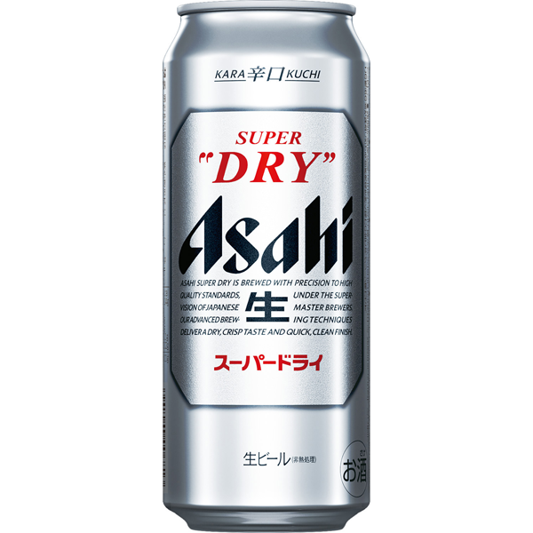 アサヒビール スーパードライ ５００ｍｌ×２４本×３ケース