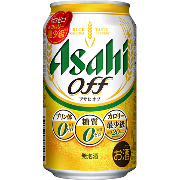 アサヒ　オフ ３５０ｍｌ×２４本×３ケース