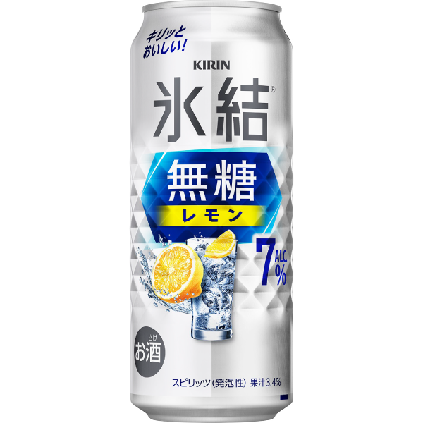 キリンビール　氷結無糖　レモン　ＡＬＣ．７％　500ｍｌ×24本