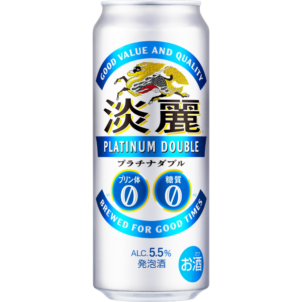 キリンビール　淡麗プラチナダブル　５００ｍｌ×２４本×２ケース