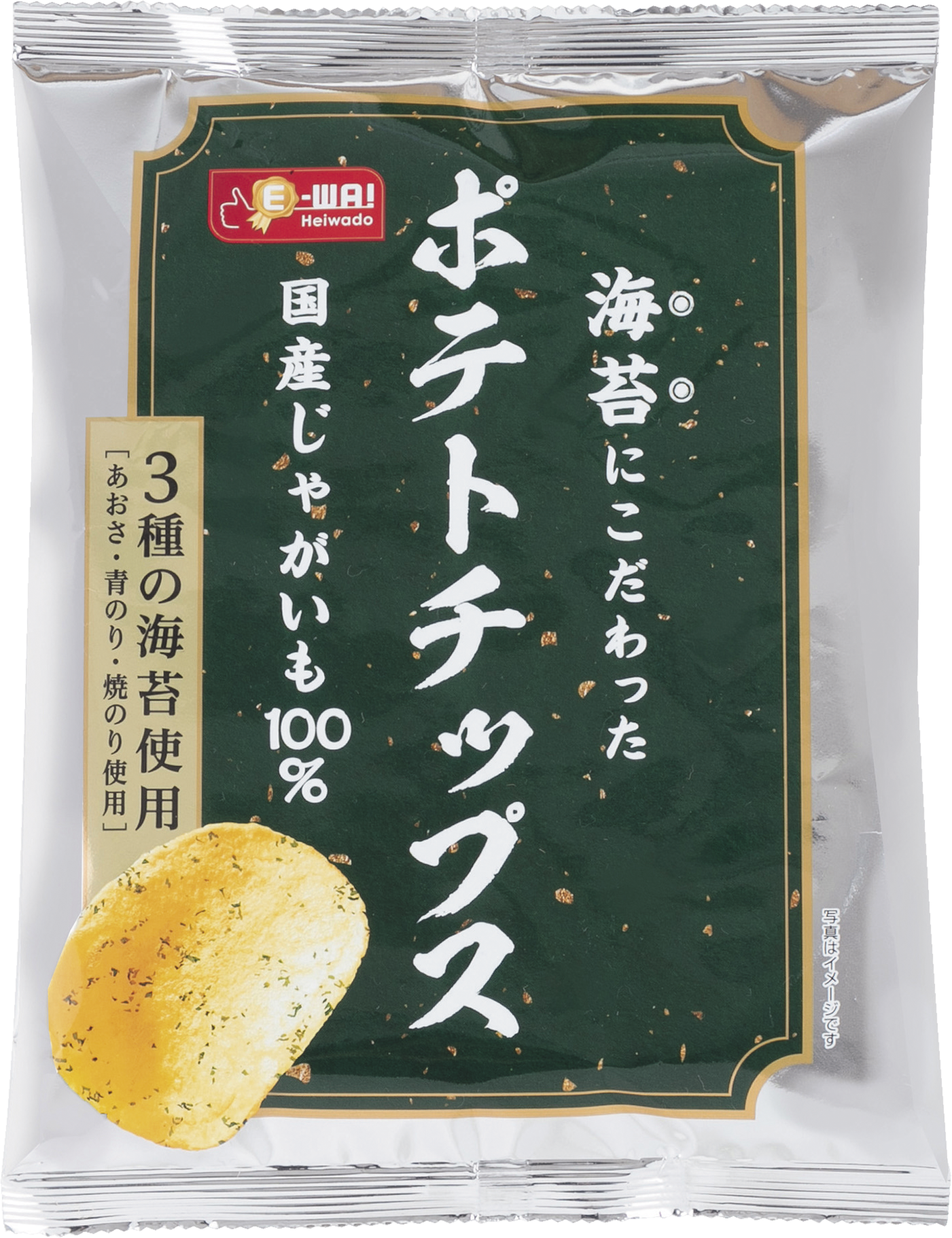 Ｅ－ＷＡ！　海苔にこだわったポテトチップスケース　１２個入