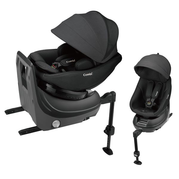 コンビ　クルムーヴコンパクトＲ129　エッグショック　JS　ブラック