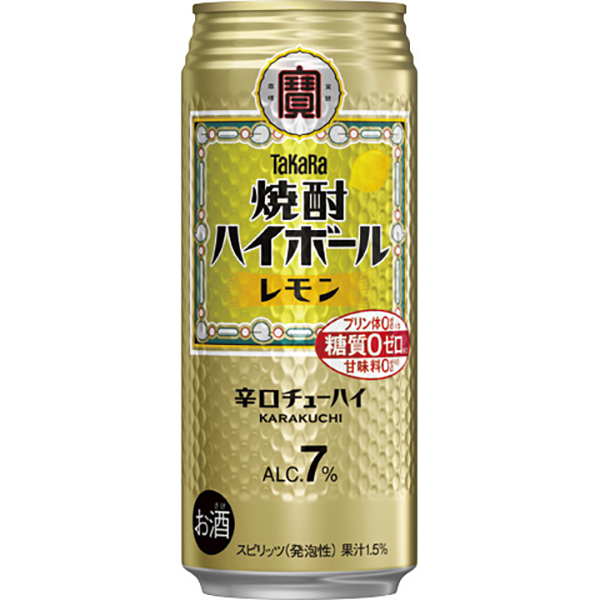 宝酒造　タカラ焼酎ハイボール　レモン　５００ｍｌ×２４本