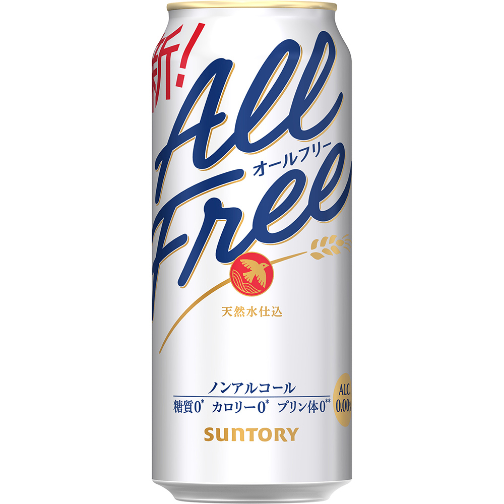 サントリー　オールフリー５００ｍｌ×２４