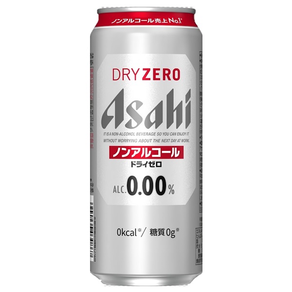 アサヒ　ドライゼロ　５００ｍｌ×２４