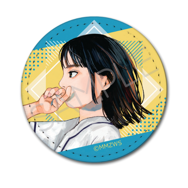 成瀬は天下を取りにいく　レザーバッジ　Ｂ