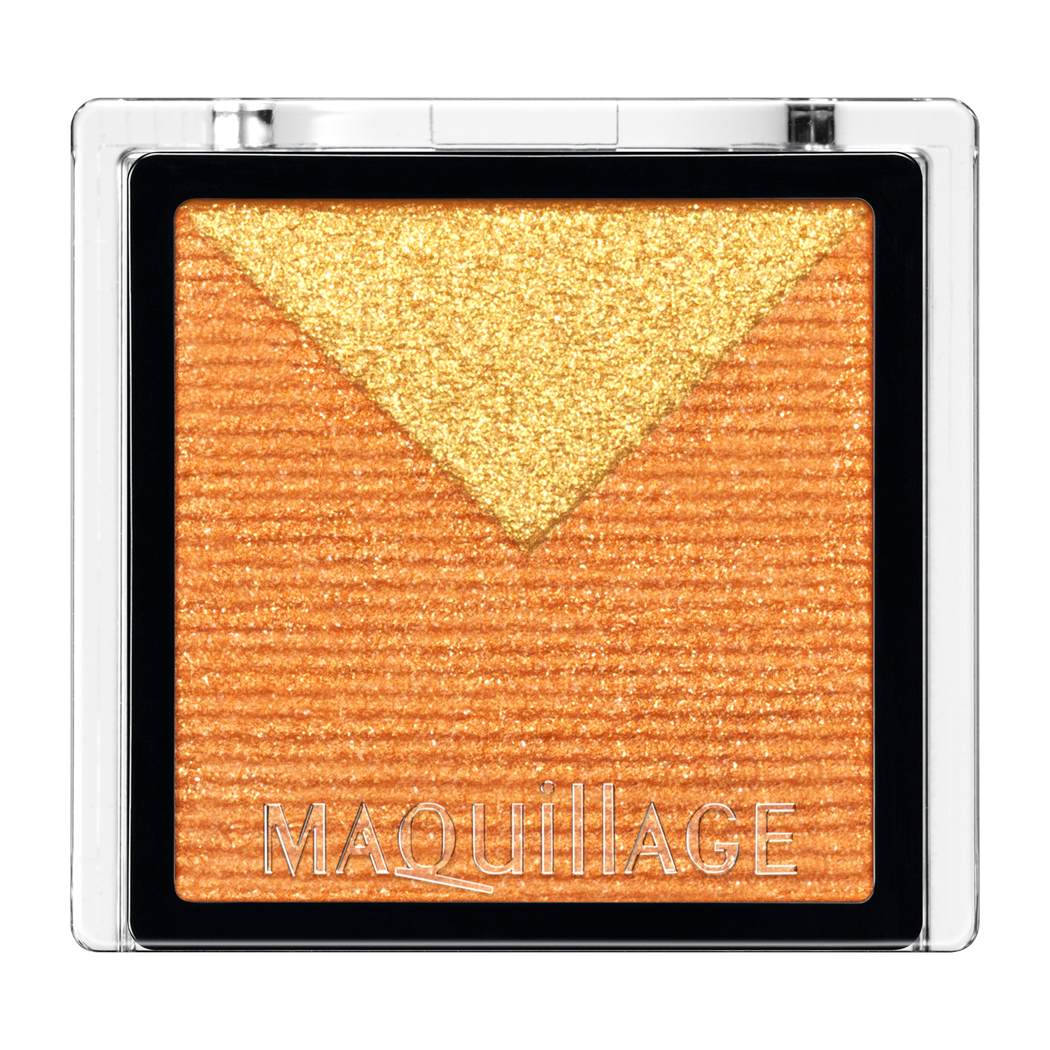 マキアージュカスタマイズアイカラー　シングル　なめらかクリアカラー　OR371　マンダリンハニー（パール）