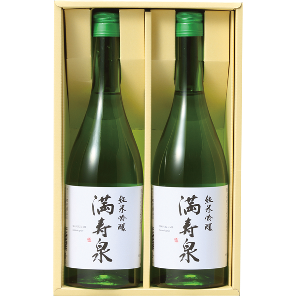 桝田酒造　満寿泉　純米吟醸720ml　2本セット　720ml×2