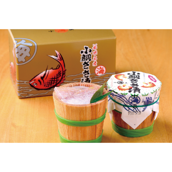 小浜海産物　小鯛ささ漬　180g2個