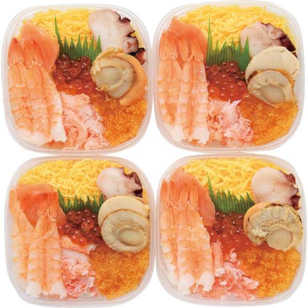 札幌バルナバフーズ　海の幸七福どんぶりの具　4個