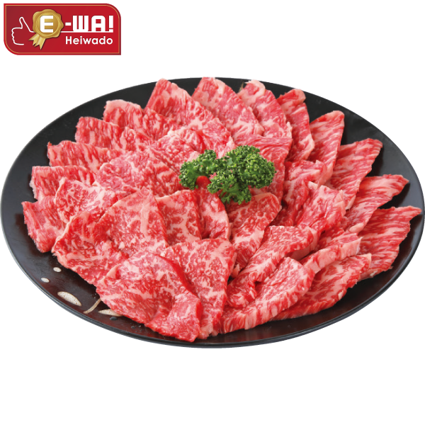 国産　あじわい牛不揃いの焼肉（交雑種）　BE-AGY
