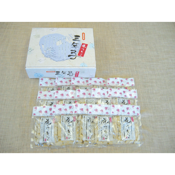 三里浜特産農業協同組合　花らっきょギフト三年子　80g×15