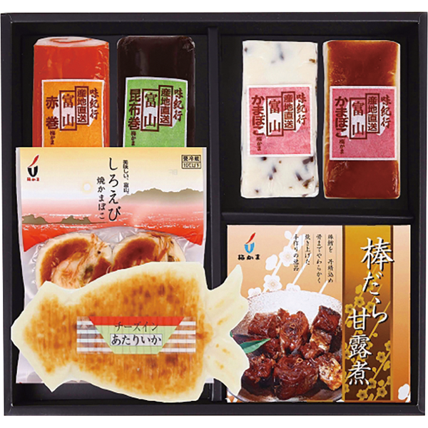 梅かま　富山のかまぼこセット（H）　7個