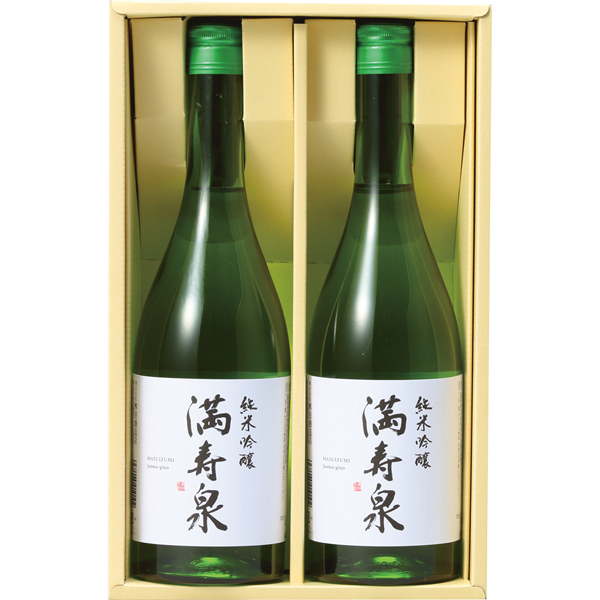 桝田酒造　満寿泉　純米吟醸720ml2本セット　720ml×2