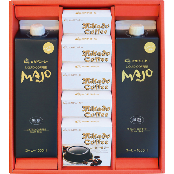 ミカド珈琲　コーヒーゼリー&リキッドコーヒーギフト　CZ-AA