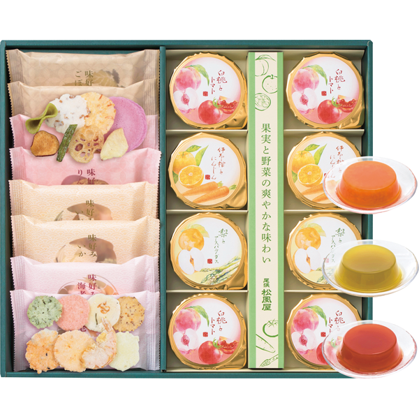 尾張松風屋　味好み・果物と野菜ぜりい詰合せ　AY-30
