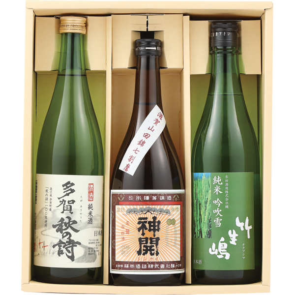 滋賀地酒　酒米のみくらべセット　SG-402