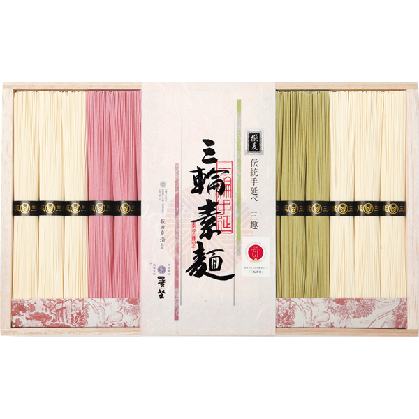 巽製粉　麦坐　三輪素麺　三趣素麺　DM-30