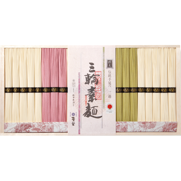 巽製粉　麦坐　三輪素麺　三趣素麺　DM-40