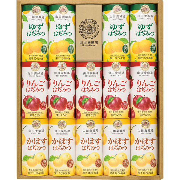 山田養蜂場　ハニードリンク3種詰合せ　HD-YAK30A