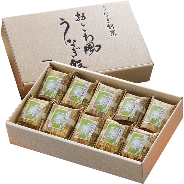 うなぎ割烹「一愼」　おこわ風うなぎめし 10個入　IUM610SN
