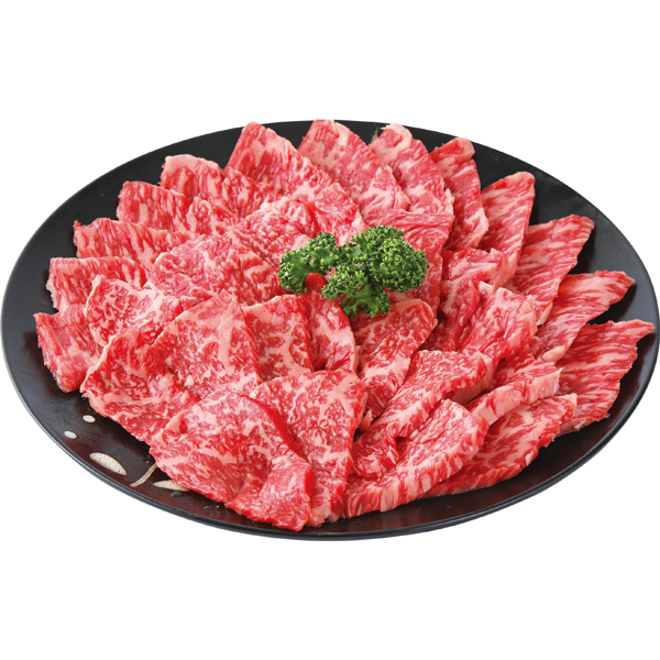 国産　あじわい牛不揃いの焼肉（交雑種）　BE-AGY