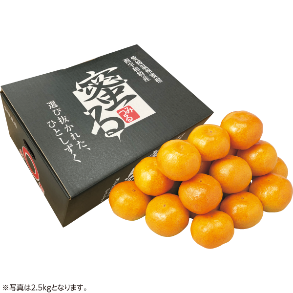 愛媛県産JAにしうわみつる共選　蜜るみかん　2.5kg