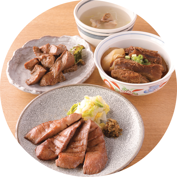 閣　牛タンセット