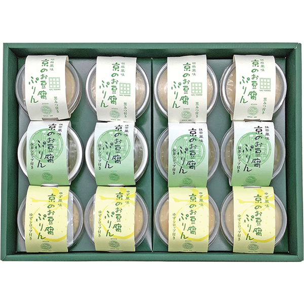 豆政　京のお豆腐ぷりん詰合せ　KP-M
