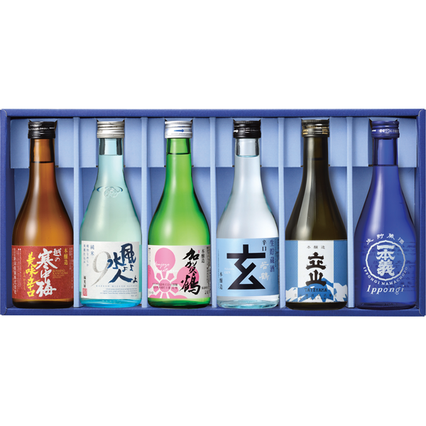 地酒銘酒味くらべ　300ml×6