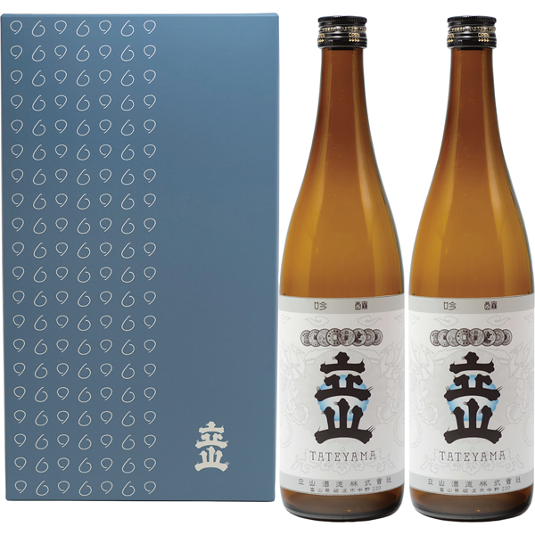 立山酒造　立山 吟醸720ml 2本入セット　720ml×2