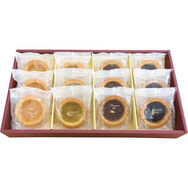 岡山県青果物販売　おかやまフルーツタルト 12個