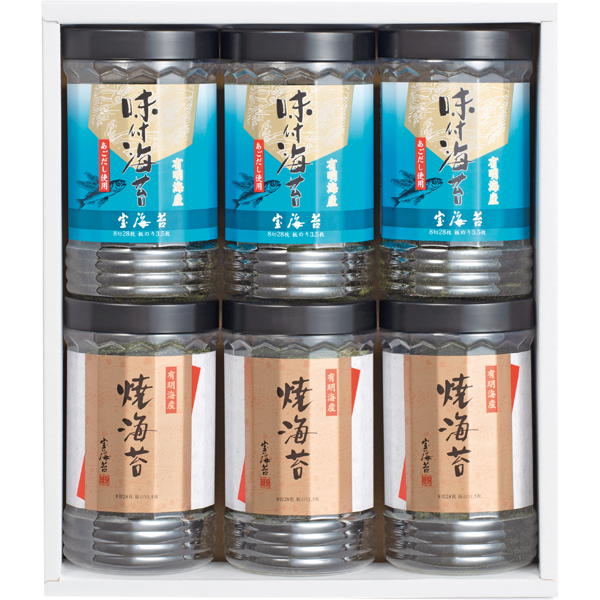 宝海苔　あごだし味付海苔・焼海苔 詰合せ　J-30Y